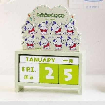 

Mimimoo Kalender Kayu Karakter Sanrio Cinnamoroll Kuromi My Melody Kualitas Premium