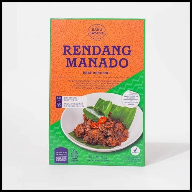 

TERMURAH BAKU SAYANG RENDANG MANADO - SIAP MAKAN / SIAP SAJI / READY TO EAT