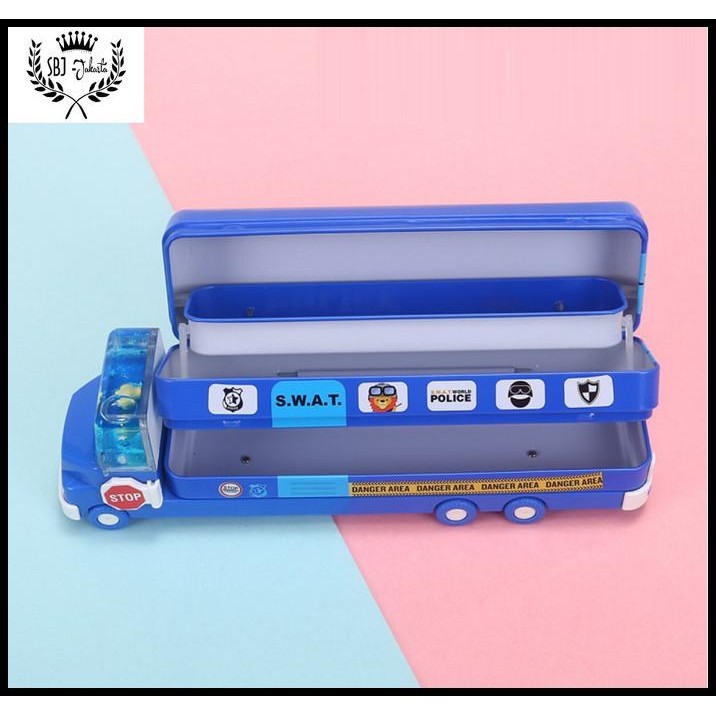 

GRATIS ONGKIR TEMPAT PENSIL KOTAK PENSIL BUS DOUBLE DECKER METAL SERIES UNIK LUCU !