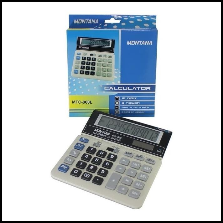 

TERMURAH KALKULATOR / ELECTRONIC CALCULATOR 12 DIGITS AT007 !!!!!!!