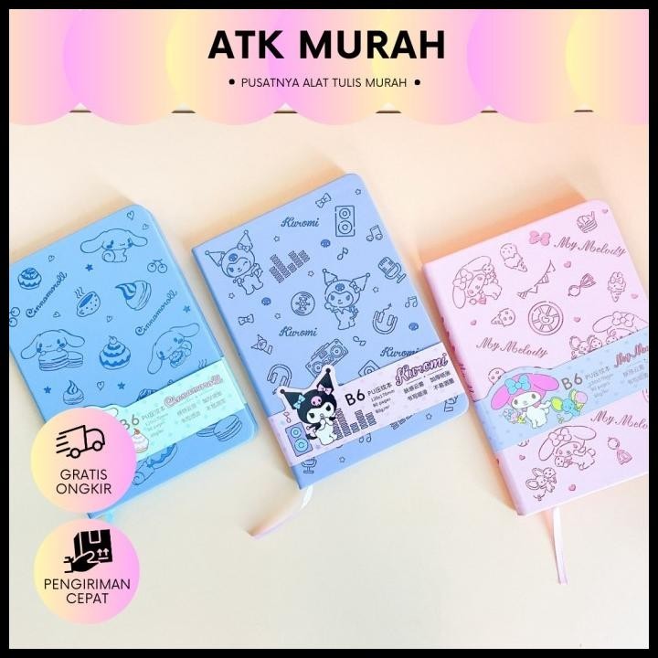

TERMURAH BUKU SANRIO HARDCOVER TEBAL V2 BK-166 TERMURAH MERIAH UNIK LUCU COD RE !
