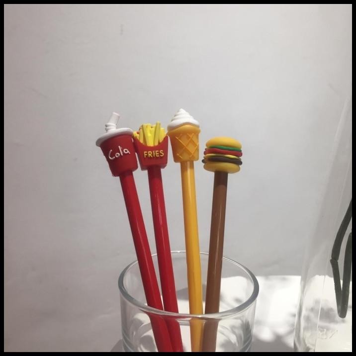 

TERMURAH PEN BURGER COLA MCD SET 1 LUSIN PULPEN MAKANAN IMPORT QUALITY TERMURAH !!!!!