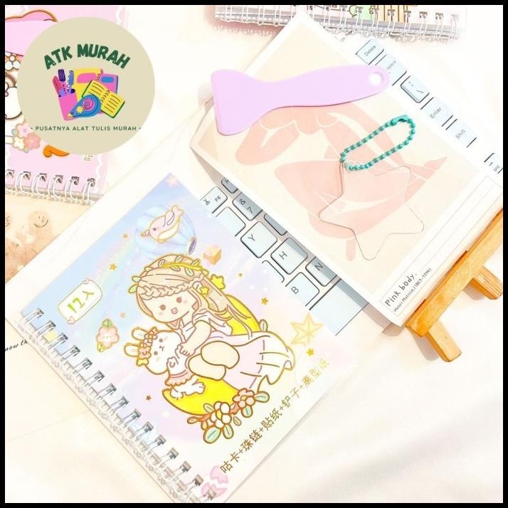 

DISKON BUKU BINDER STIKER SZ - 149 STICKER BOOK MINI STATIONERY ALAT TULIS !