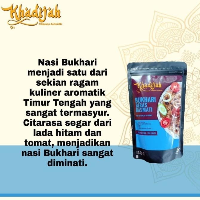 

Beras Bumbu Khadijah Bukhari Instan Masakan Arab Siap Saji Legaza