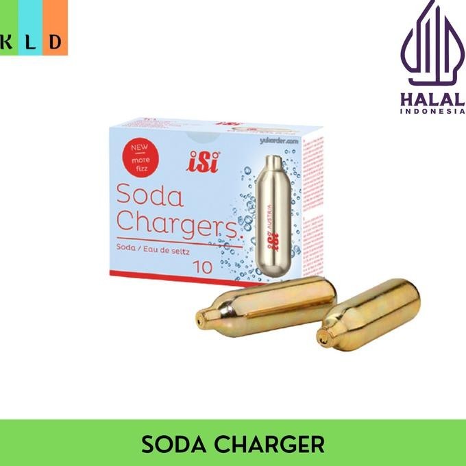 

iSi Soda Charger untuk Soda Maker ; Original product dari Austria