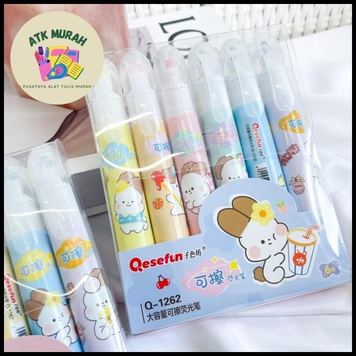 

GRATIS ONGKIR HIGHLIGHTER ERASEABLE BISA DI HAPUS GAMBAR KELINCI ALAT TULIS KANTOR K !!!
