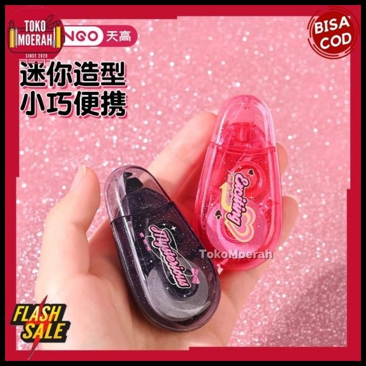 

DISKON CORRECTION TAPE BARBIE OVAL TG-B6682 TIP EX BARBIE TWINGGO OVAL LUCU UNIK
