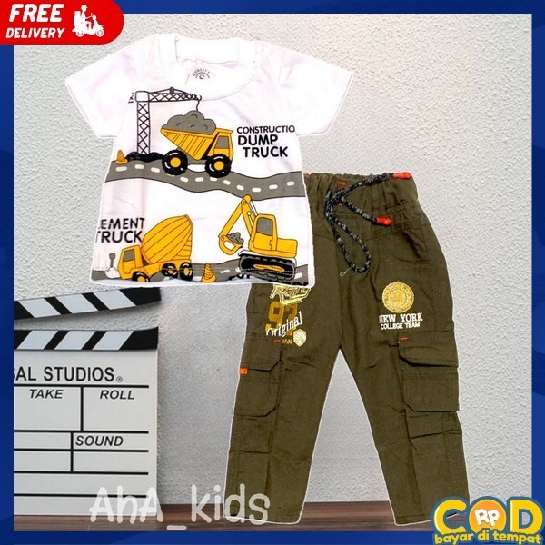 Celana Baju Kaos Anaj Cowok Baju Dan Celana Setelan Oneset Setlsn Baju Bocah Kecil Set Baju 1 Set Ka