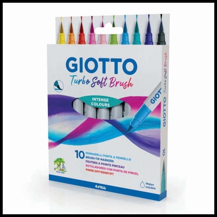 

GIOTTO SOFT BRUSH PEN 10 COLORS