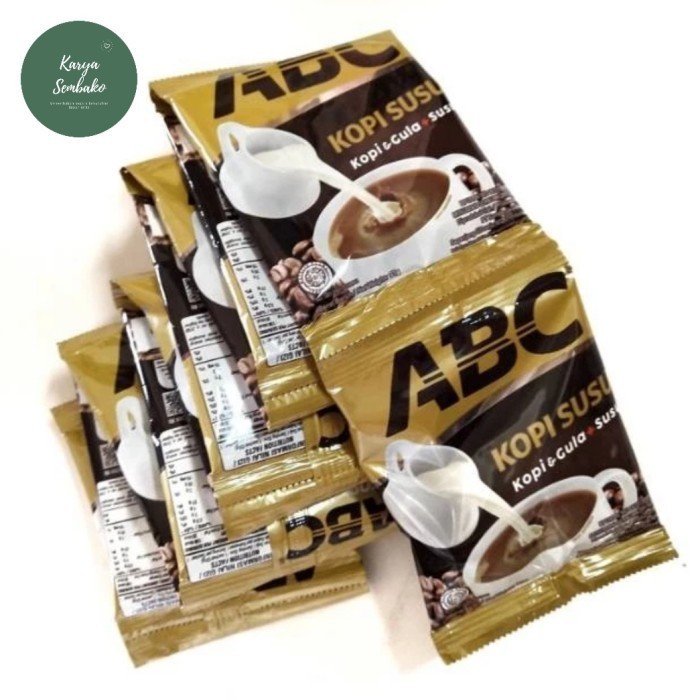 

REG kopi abc susu sachet 1 dus - 10scht