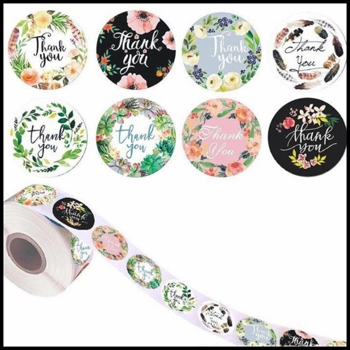 

DISKON STICKER THANKYOU FLOWER 500 PCS !!!!