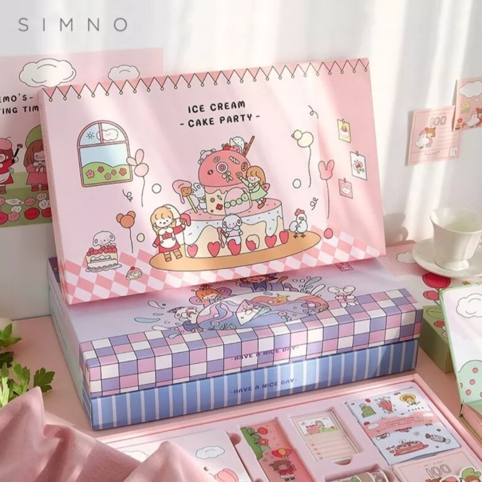 

Diary Set Kit - Journal Kit Set - Kado Valentine - Kado Ulang Tahun