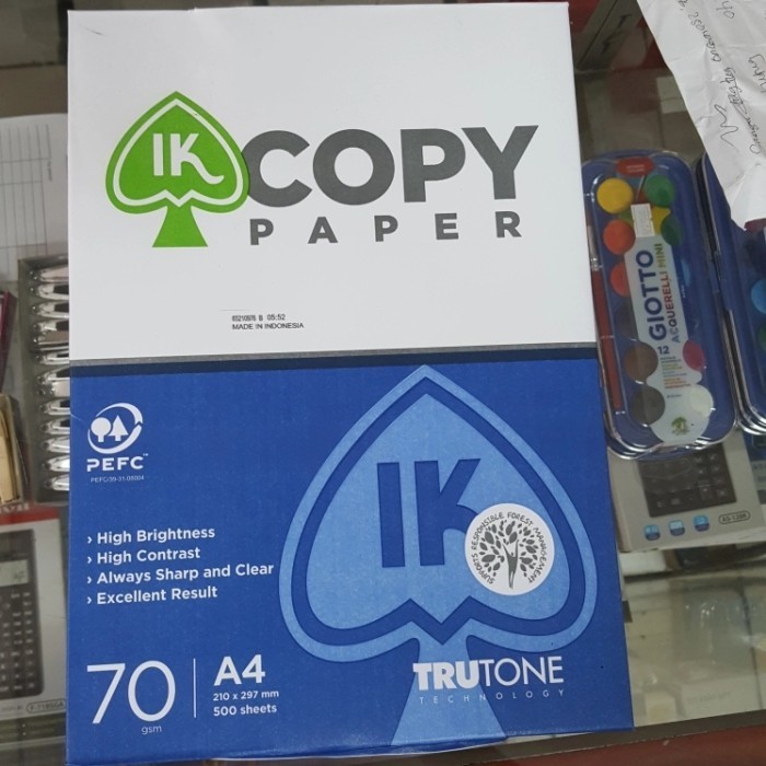 

Kertas Hvs A4 70 Gr Gsm Ik Copy Grab Gojek A4 70Gsm 1 Dus