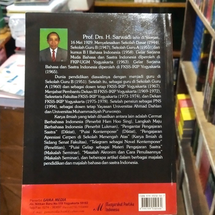 

Buku Sejarah Sastra Indonesia Modern - Prof.Drs.H.Sardi Terlaris