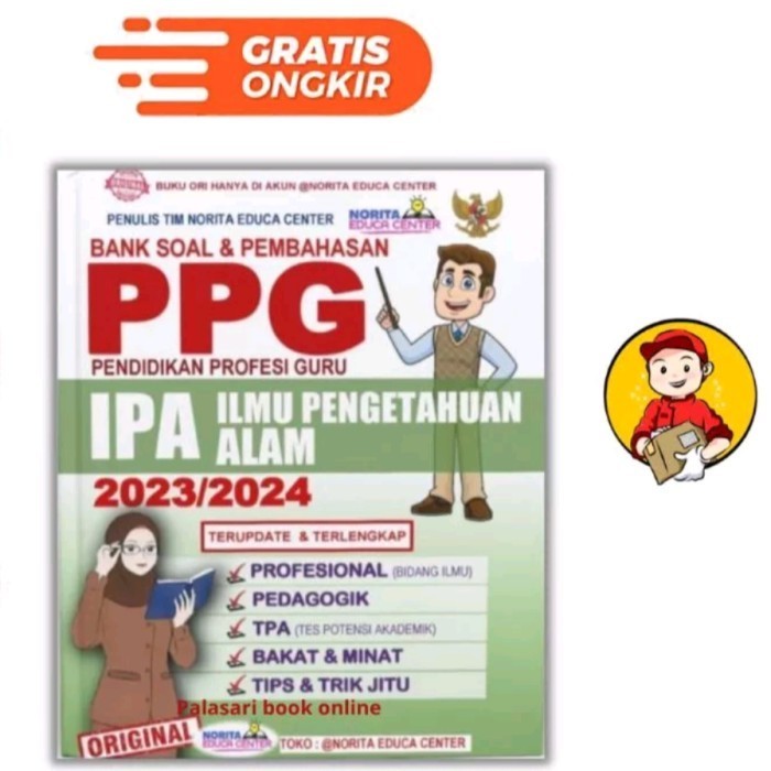 

Buku Bank Soal Dan Pembahasan Pendidikan Profesi Guru Ppg Ipa Terbaru