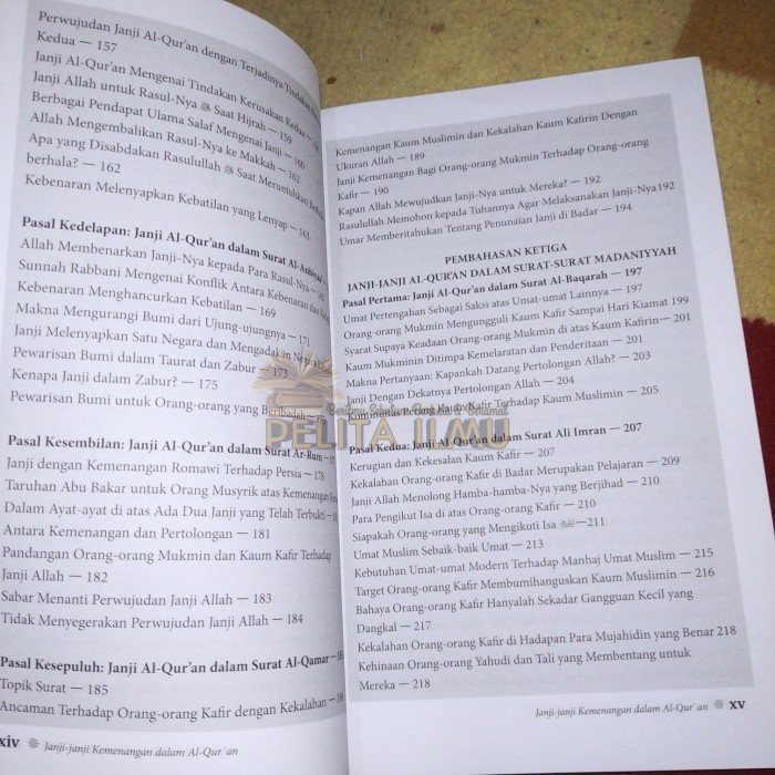 

Buku Janji-Janji Kemenangan Dalam Al-Qur'An