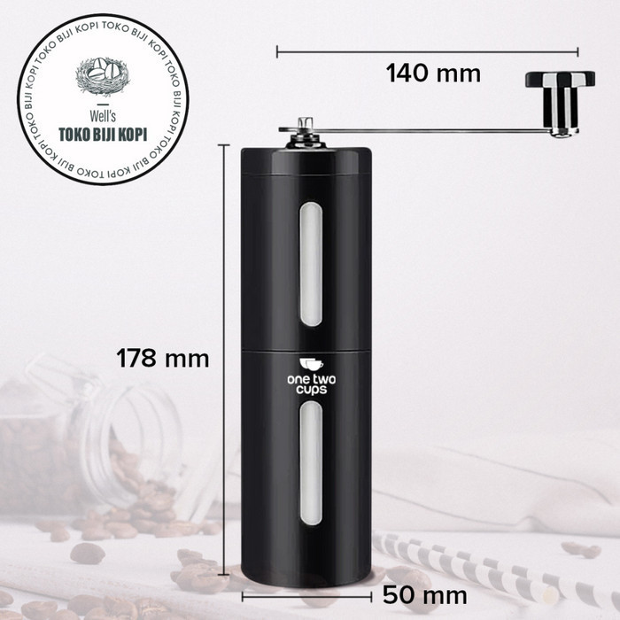 Alat Penggiling Kopi Manual Coffee Grinder - Rh200