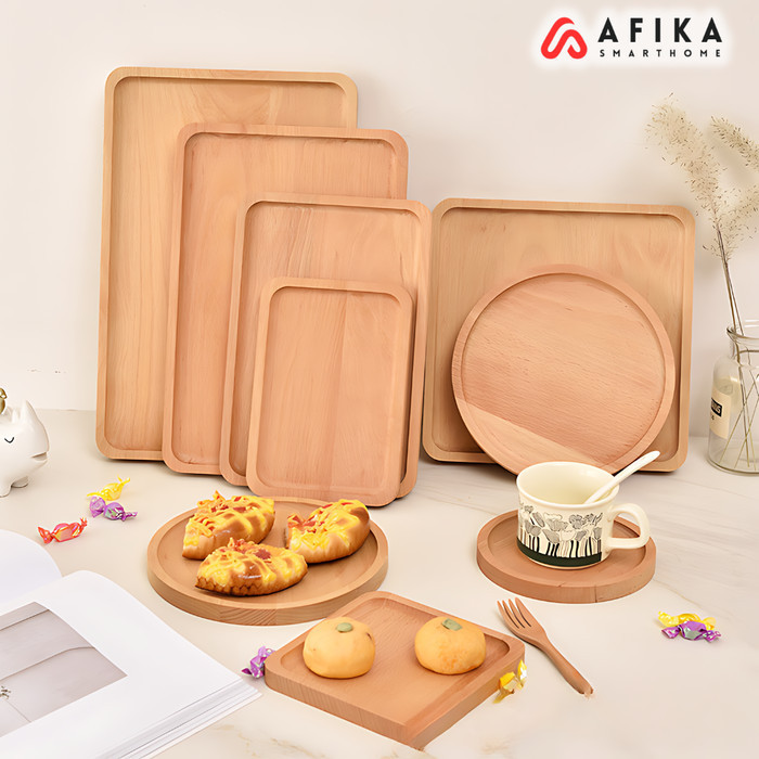 Alas Tatakan Gelas Teko Mahony Coaster Tatakan Gelas Teko Kayu Estetik