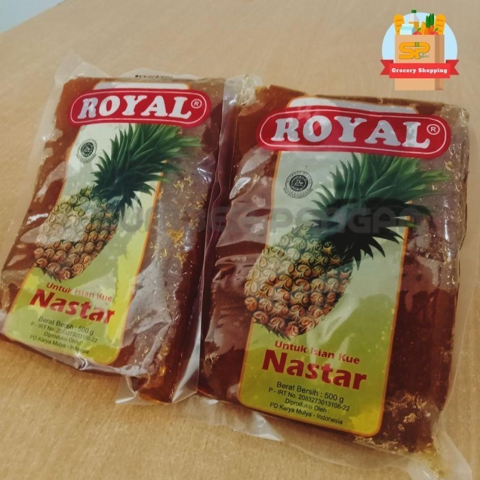 

Royal Selai Nastar / Selai Nanas @20X500Gr Cartoon ( Isi 20 ) -