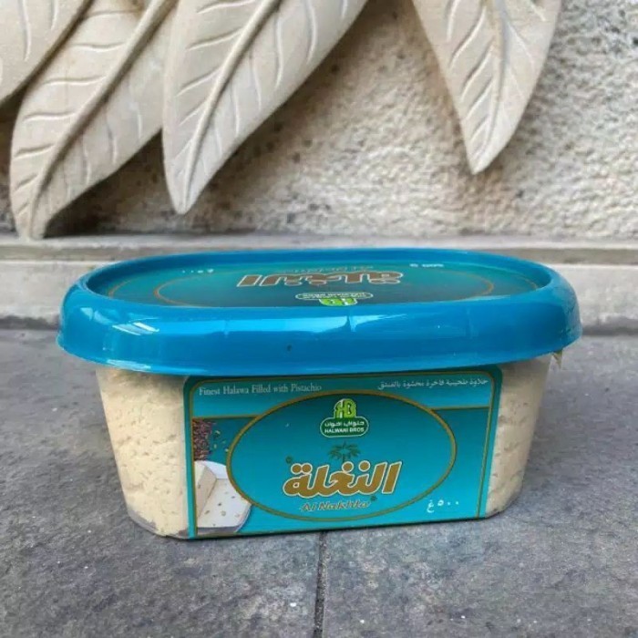 

Halawa Nakhla Selai Arab Saudi With Pistachio 500 Gram Kacang Arab
