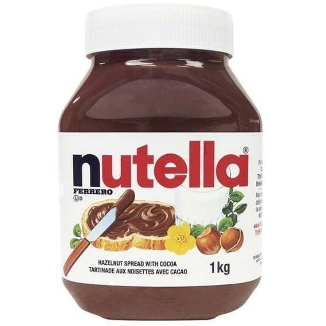 

Nutella 1 Kg Chocolate Hazelnut Spread Jam Selai Coklat Cokelat Hazel