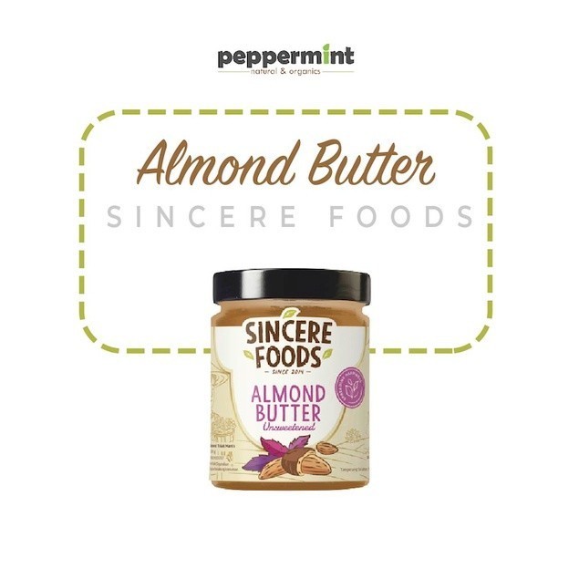 

Sincere Almond Butter Original 300 Gram Selai Sehat Vegan Friendly