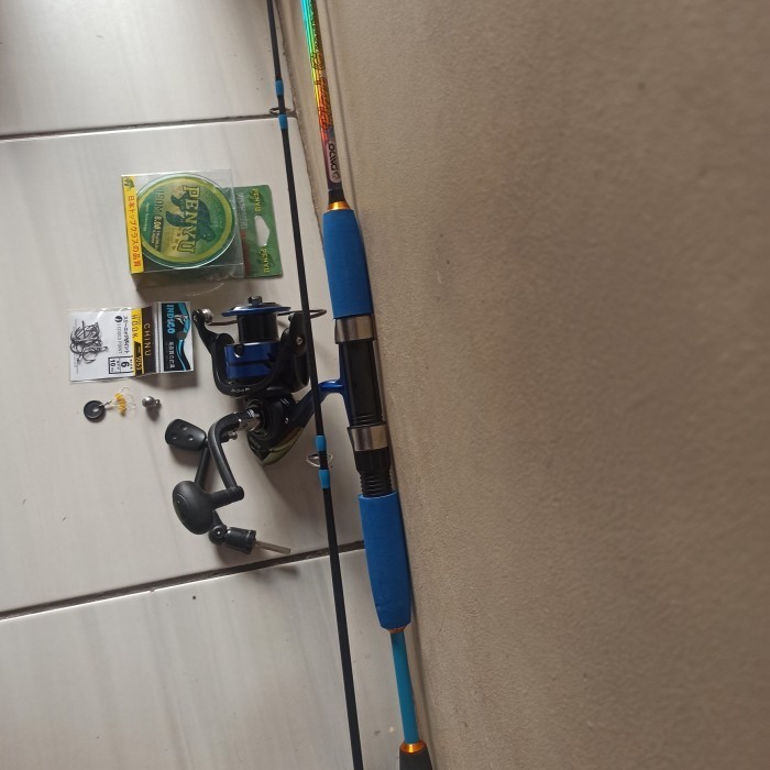 Set Pancing Laut Lengkap Merk Daido Kekuatan 15Kg Siap Pakai