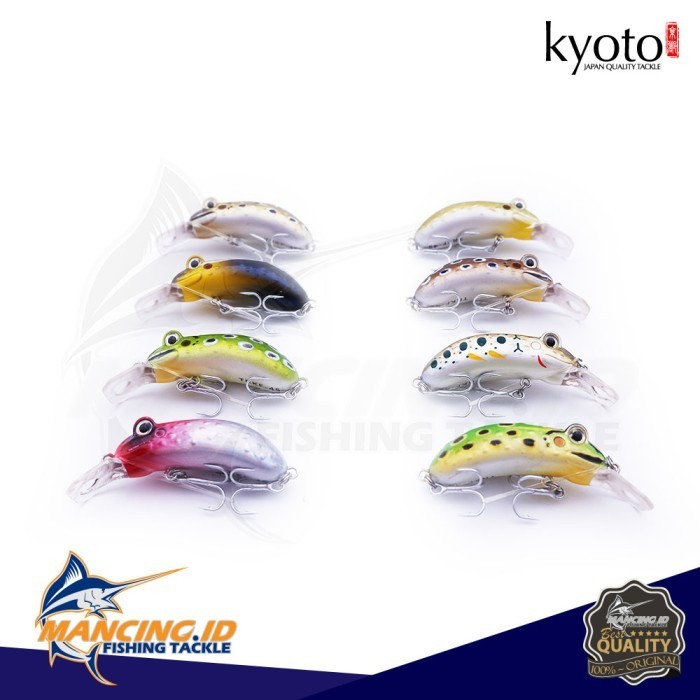 Lure Pancing Premium Kyoto Kicker Frog 45S Sinking Umpan Buatan