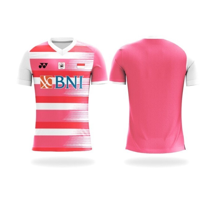 Jersey Badminton Indonesia - Jersey Badminton Custom - Free Tulis Nama