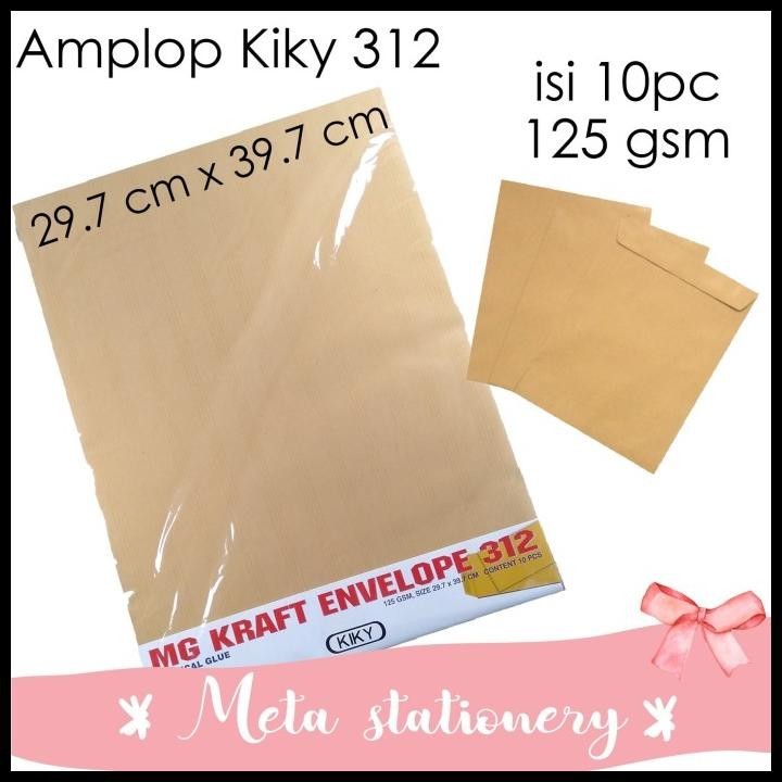 

DISKON AMPLOP COKLAT LEM KIKY 312 (10PC) !!