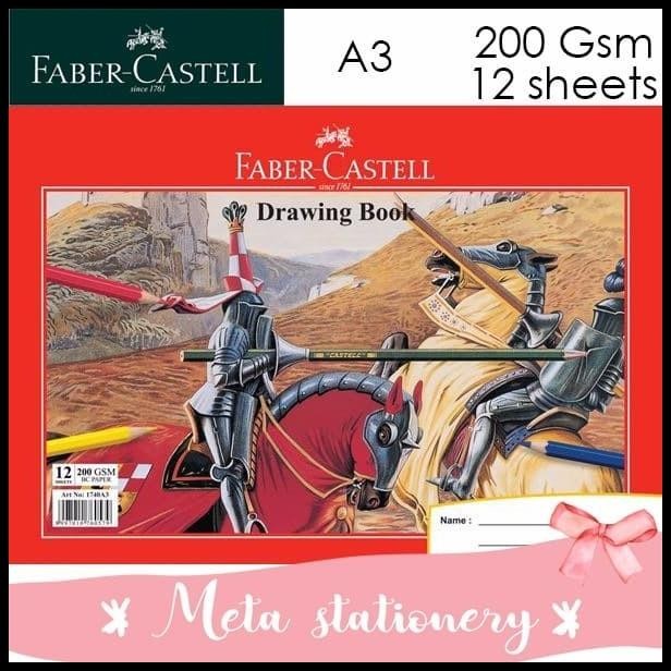 

TERMURAH DRAWING BOOK FABER CASTELL A3 !