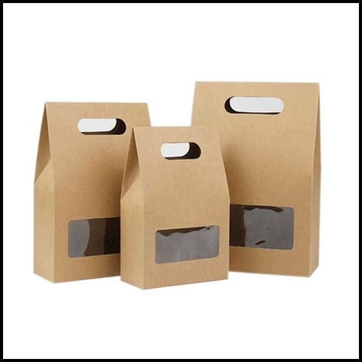 

HOT DEAL PAPER BAG CRAFT PACKAGING ROTI COOKIES CAKE PEMBUNGKUS KEMASAN !