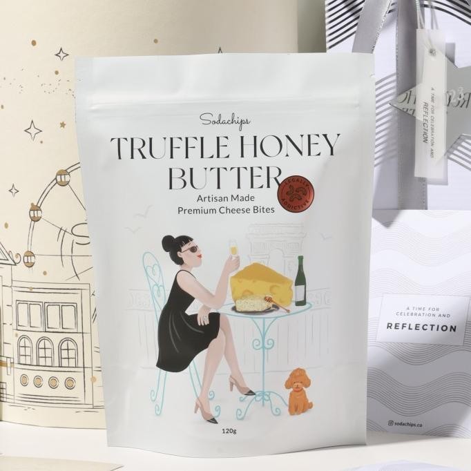 

TERBARU SODACHIPS TRUFFLE HONEY BUTTER CHEESE BITES SNACK !!!!!