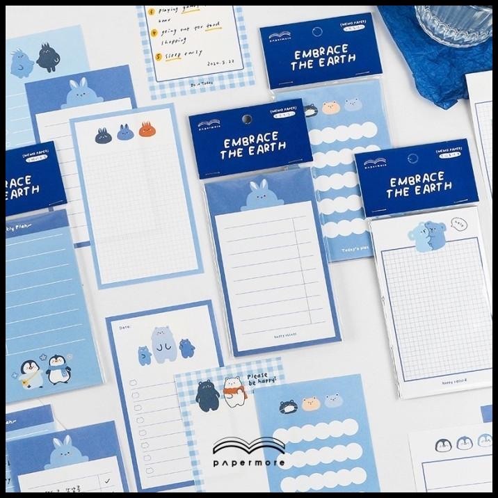 

DISKON 30 LEMBAR MEMOPAD NOTEPAD CATATAN NOTE MEMO BLUE BEAR KOREAN NOTE !!!