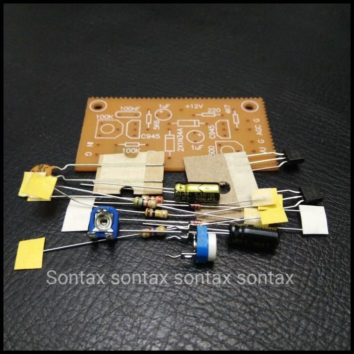 BEST DEAL PCB KIT DIY AGC VU METER RADIO BITX TRANSCEIVER SSB QRP 