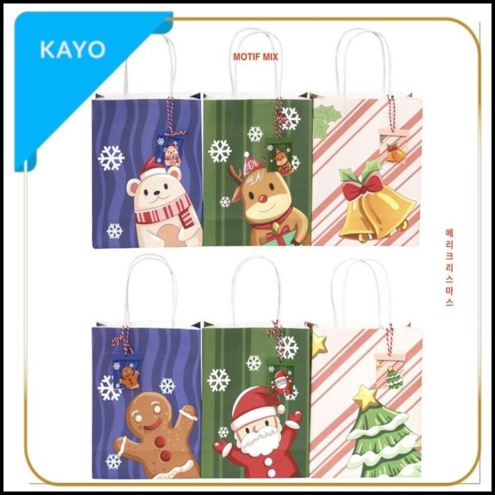 

BEST DEAL KANTONG WARNA TEMA NATAL, KANTONG KADO CHRISTMAS KANTONG KADO KERTAS !!!!!