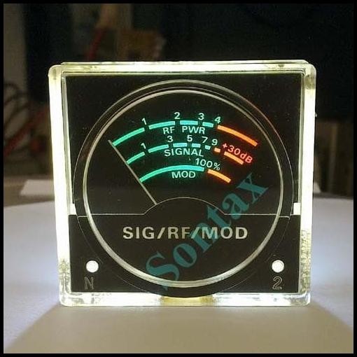 BEST DEAL VU METER SIGNAL RF UNTUK PCB RADIO QRP BITX SSB CB HF TRANSCEIVER 