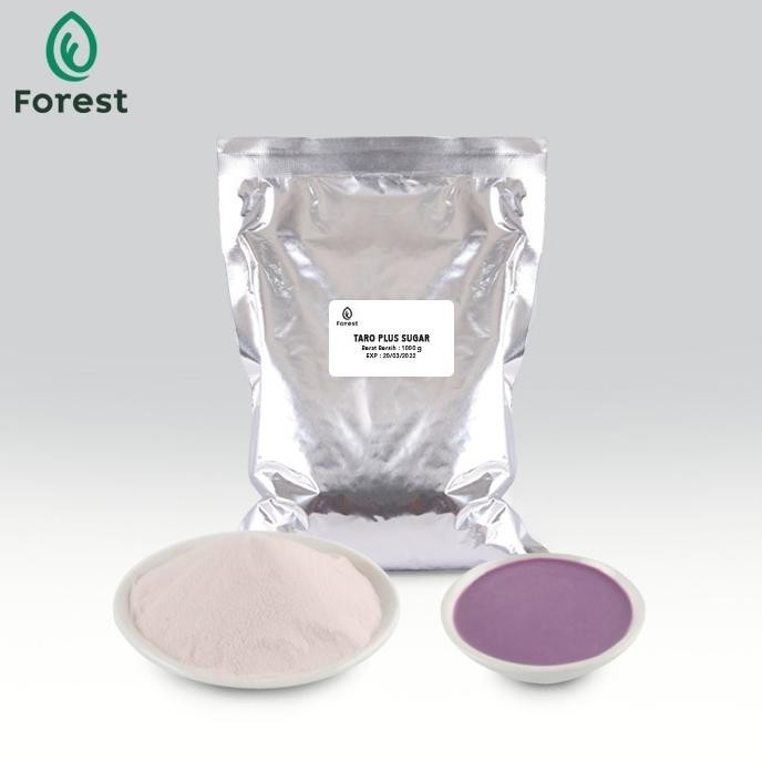 

TERBARU BUBUK MINUMAN TARO 1000G PLUS GULA - FOREST BUBBLE DRINK TC !!!!!