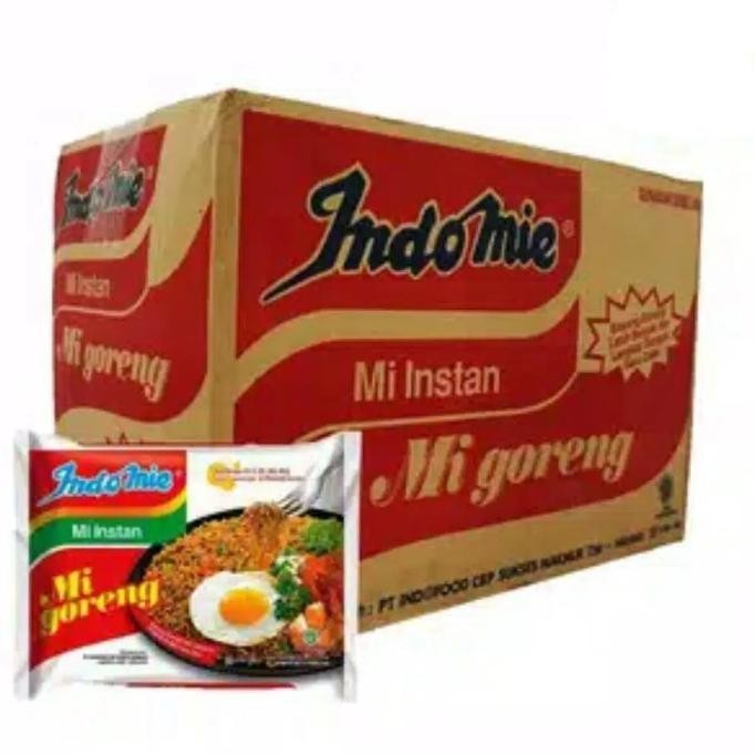 

READY STOCK INDOMIE GORENG 1 DUS ISI 40 BUNGKUS / MIE INSTANT GORENG !!!!!