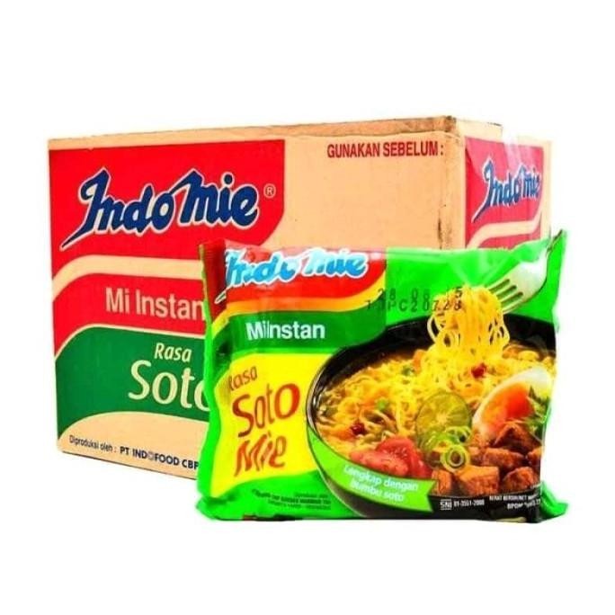 

TERBARU INDOMIE SOTO MIE [70 GR/ 40 PCS/ DUS] !!!!!