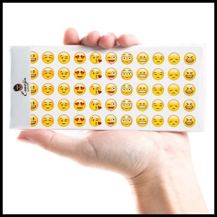 

TERMURAH EMOJI STICKER 3 SHEETS 165 STICKER DECORATIVE SCRAPBOOK BULLET JOURNAL !