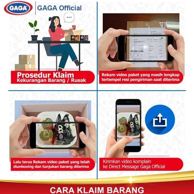 

NEW PRODUK GAGA 100 GORENG EKTRA PEDAS LADA HITAM (1 DUS = 40 PCS) !!!!!