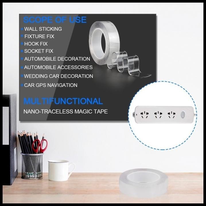 

GRATIS ONGKIR MRJ DOUBLE TAPE GEL ISOLASI BENING 2 SISI ANTI AIR TAPE SERBAGUNA !!!!!