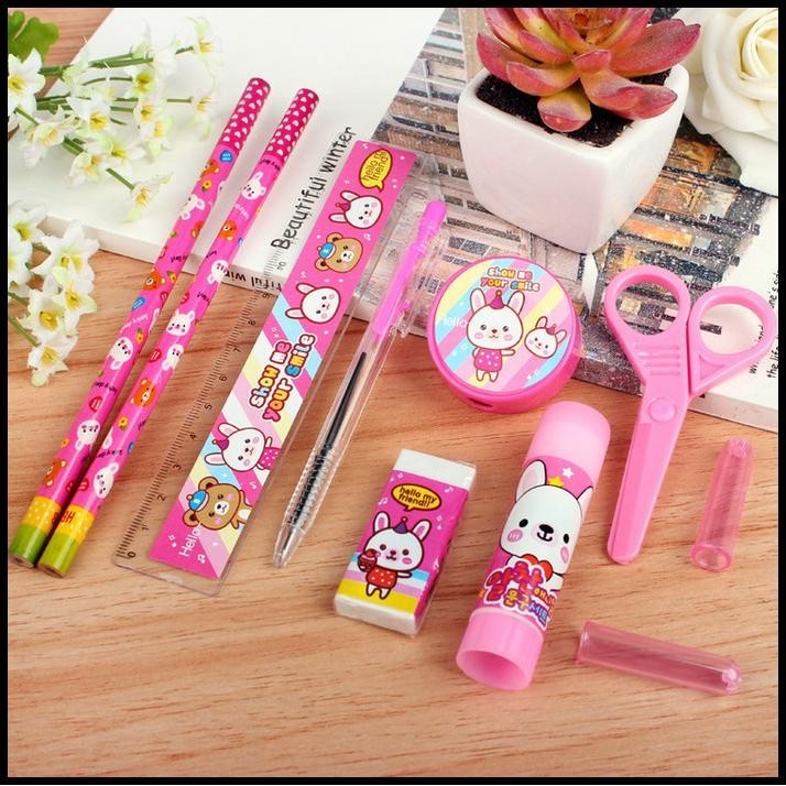

HOT DEAL ALAT TULIS SET, SET ALAT TULIS, PENSIL, GUNTING, LEM, PENGGARIS !!!!