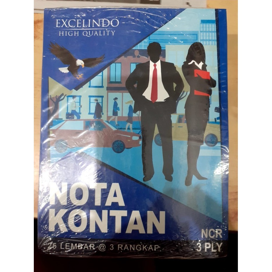 

Nota Kontan Besar 3 Ply Ncr Excelindo (Kelipatan 10 Buku)