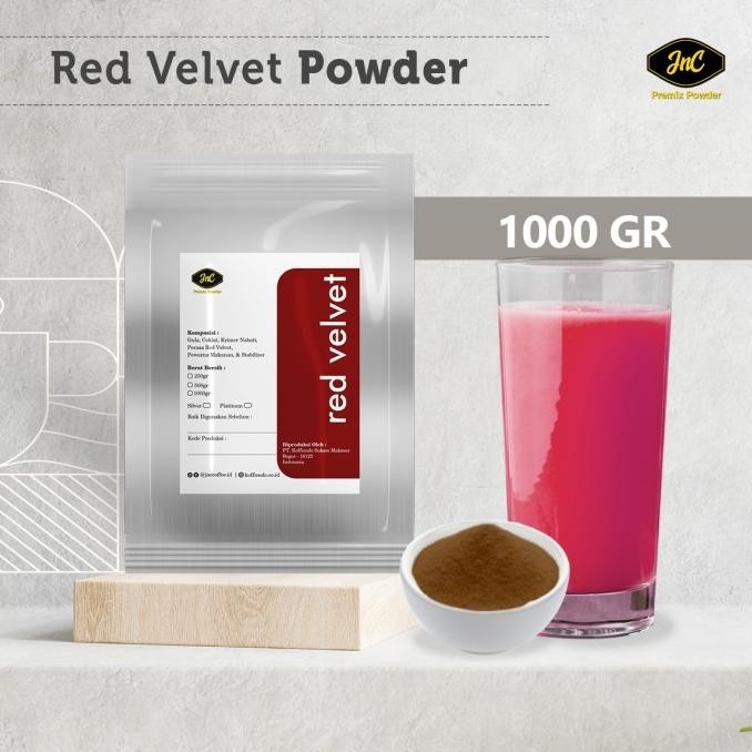 

BIG SALE JNC RED VELVET SILVER POWDER 1KG !!!!!