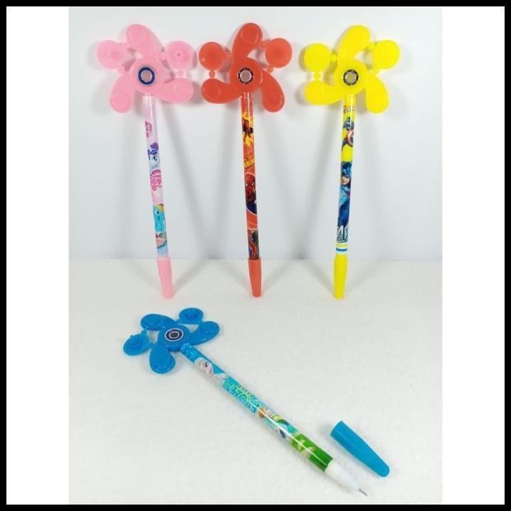 

TERMURAH BOLPEN GEL SPINNER ISI 4 PCS !!!!!!