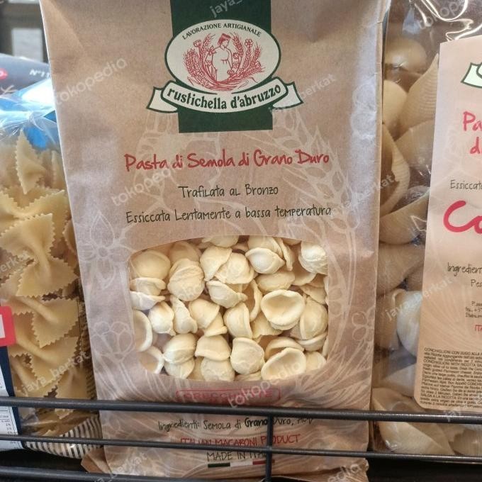 

READY STOCK RUSTICHELLA ORECCHIETTE DEL PRETE 250GR PASTA DI SEMOLA DI GRANO DURO !!!!!