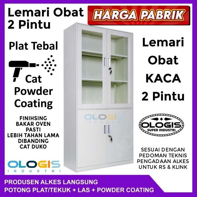 

Lemari Obat Kaca Bahan Plat Besi Tebal Bisa Untuk Lemari Arsip Kualitas Premium