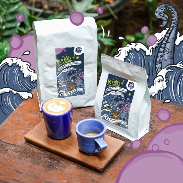 

Kopi Espresso Kraken Blend Three Folks 1 Kg